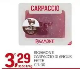 Crai Carpaccio di Angus Rigamonti offerta