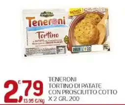 Crai Teneroni Tortino di patate con prosciutto cotto offerta