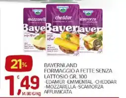 Crai Bayerlaver formaggio a fette senza lattosio offerta