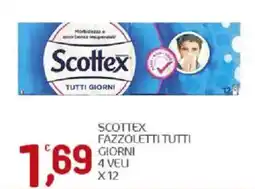 Crai Scottex fazzoletti tutti giorni offerta