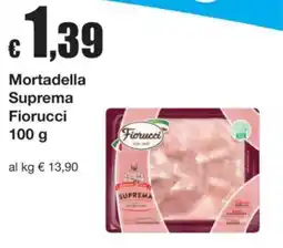 Sì con te Mortadella Suprema Fiorucci offerta