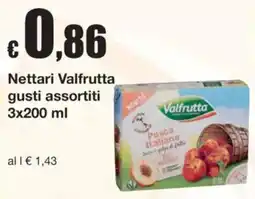 Sì con te Nettari Valfrutta gusti assortiti offerta