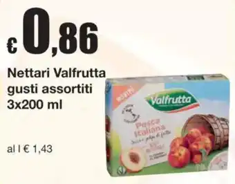 Nettari Valfrutta gusti assortiti