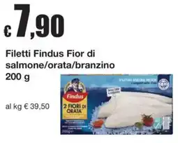 Sì con te Filetti Findus Fior di salmone/orata/branzino offerta