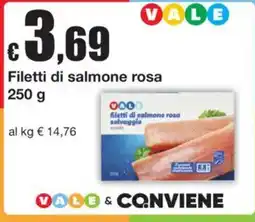 Sì con te Filetti di salmone rosa selvaggio offerta