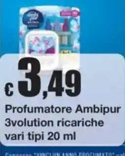 Sì con te Profumatore Ambipur 3volution offerta