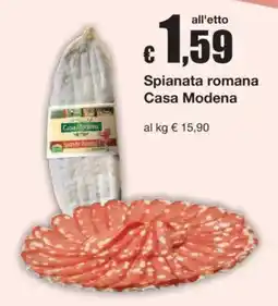 Sì con te Spianata romana Casa Modena offerta