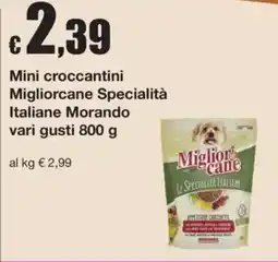 Sì con te Mini croccantini Miglior cane Specialità Italiane Morando offerta