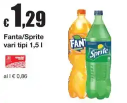 Sì con te Fanta/Sprite offerta