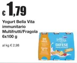 Sì con te Yogurt Bella Vita immunitario offerta