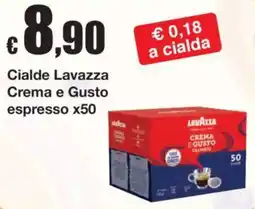Sì con te Cialde Lavazza Crema e Gusto espresso offerta