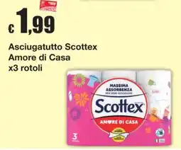 Sì con te Asciugatutto Scottex Amore di Casa offerta