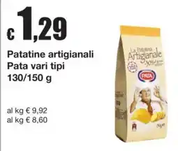 Sì con te Patatine artigianali Pata offerta