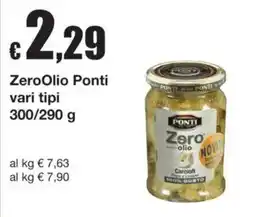 Sì con te ZeroOlio Ponti offerta