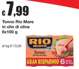 Sì con te Tonno Rio Mare in olio di oliva offerta