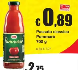 Sì con te Passata classica Pummarò offerta