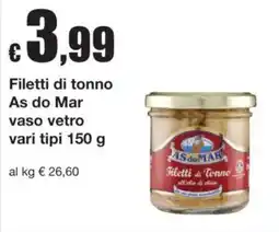 Sì con te Filetti di tonno As do Mar offerta