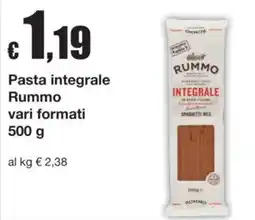 Sì con te Pasta integrale Rummo offerta