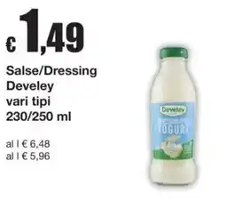 Sì con te Salse/Dressing Develey offerta