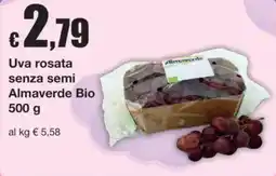 Sì con te Uva rosata senza semi Almaverde Bio offerta