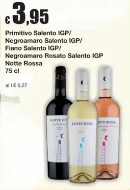 Sì con te Notte Rossa offerta
