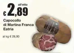 Sì con te Capocollo di Martina Franca Eatria offerta