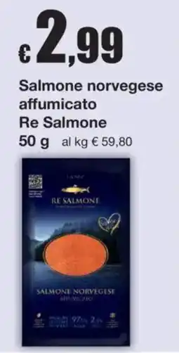 Sì con te Salmone norvegese affumicato Re Salmone offerta