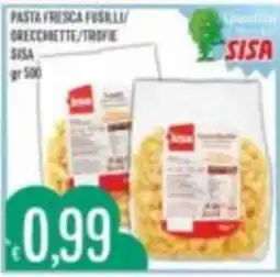 Mercadò Pasta fresca fusilli/drecciette/trofie SISA offerta