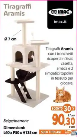 Pet Store Conad Tiragraffi Aramis offerta