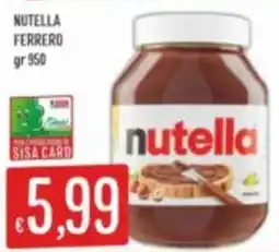 Mercadò Nutella Ferrero offerta