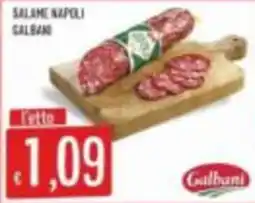 Mercadò Salame Napoli Galbani offerta