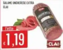 Mercadò Salame ungherese extra Clai offerta