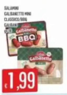Mercadò Salamini Galbanetto mini offerta