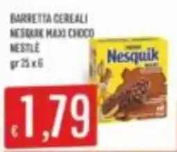 Mercadò Barretta cereali Nesquik maxi choco Nestlé offerta