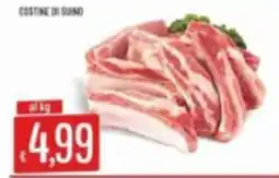 Mercadò Costine di suino offerta