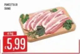 Mercadò Pancetta di suino offerta