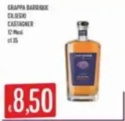 Mercadò Grappa Barrique Ciliegio Castagner offerta