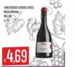 Mercadò Vino rosso Chianti DOCG Melini offerta