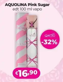 La Saponeria AQUOLINA Pink Sugar offerta