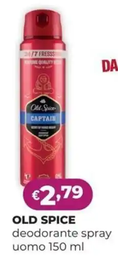 La Saponeria Old Spice deodorante spray uomo offerta