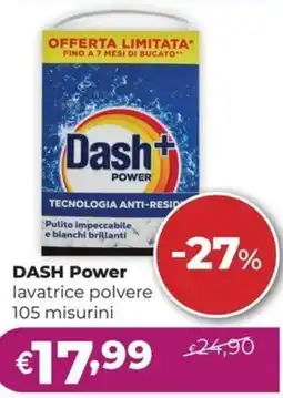 La Saponeria Dash Power lavatrice polvere offerta
