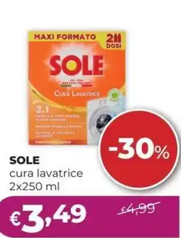 La Saponeria Sole cura lavatrice offerta