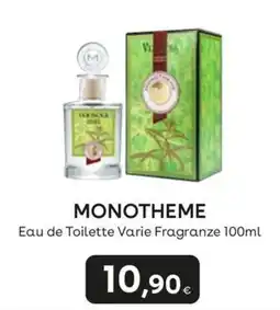 Idea bellezza Monotheme Eau de Toilette Varie Fragranze offerta