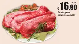 Sì con te Scaloppine di bovino adulto offerta