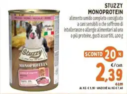 Pet Store Conad Stuzzy Monoprotein offerta