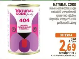 Pet Store Conad Natural Code 404 offerta