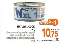 Pet Store Conad Natural Code XL offerta