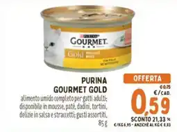 Pet Store Conad Purina Gourmet Gold offerta