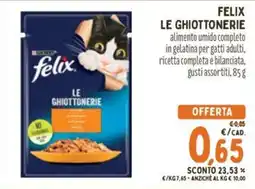 Pet Store Conad Felix Le Ghiottonerie offerta