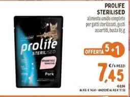 Pet Store Conad Prolife sterilised offerta
